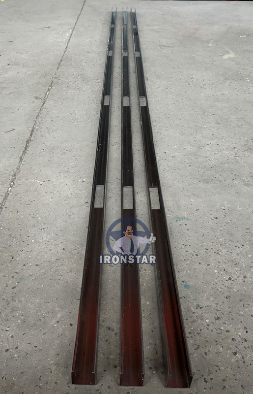 1.5 2.5 4 inch 20 GA 3 sizes in 1 C channel roll forming machine in America