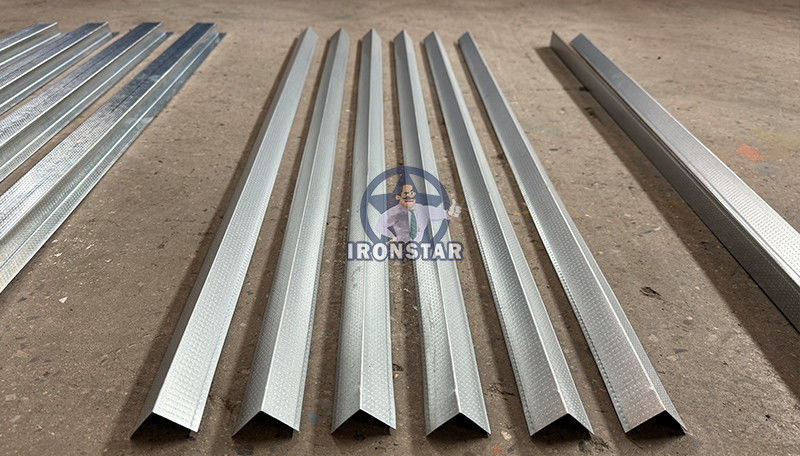 Angle bead and Omega batten 2 in 1 roll forming machine in ethopia