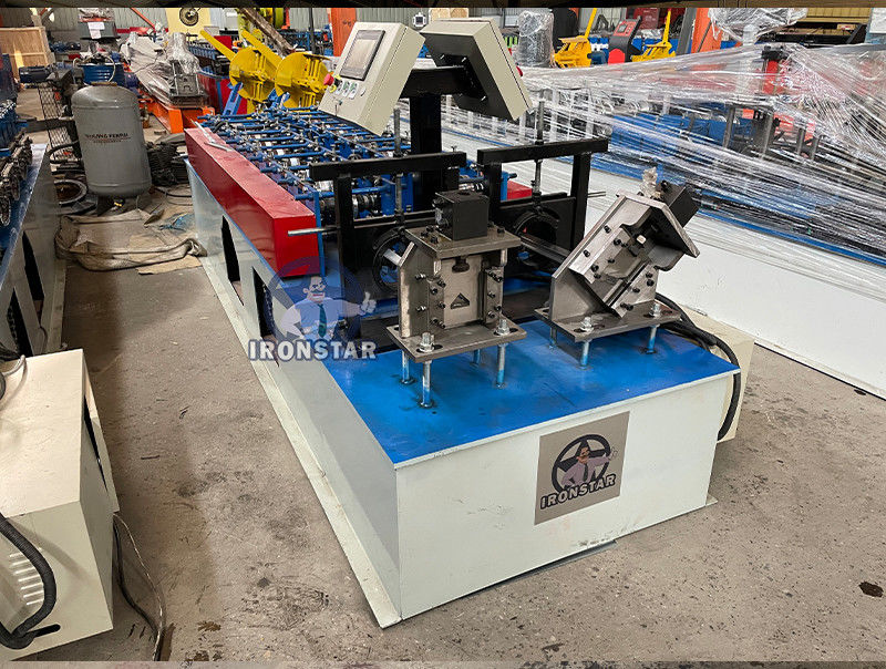 Angle bead and Omega batten 2 in 1 roll forming machine in ethopia