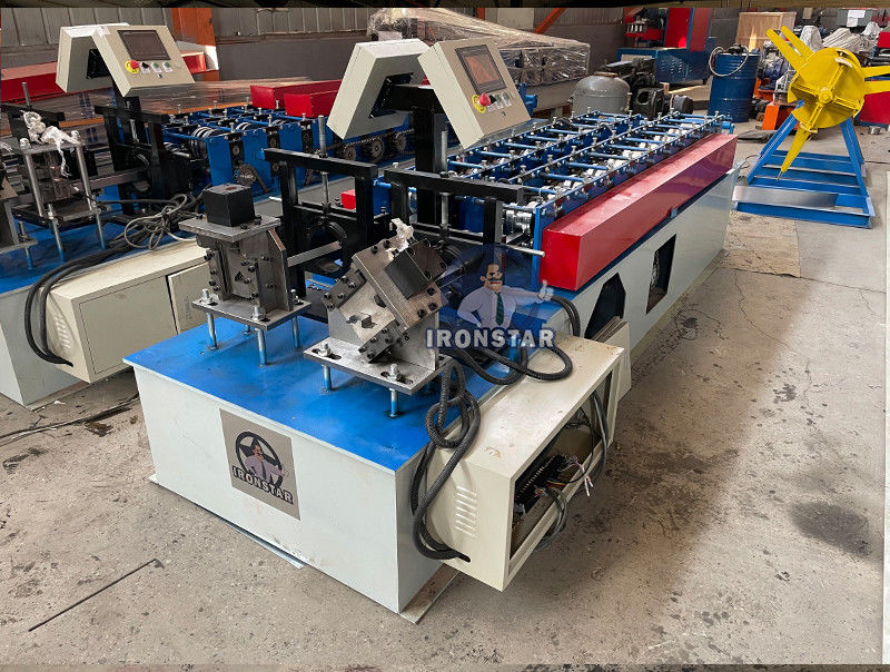 Angle bead and Omega batten 2 in 1 roll forming machine in ethopia