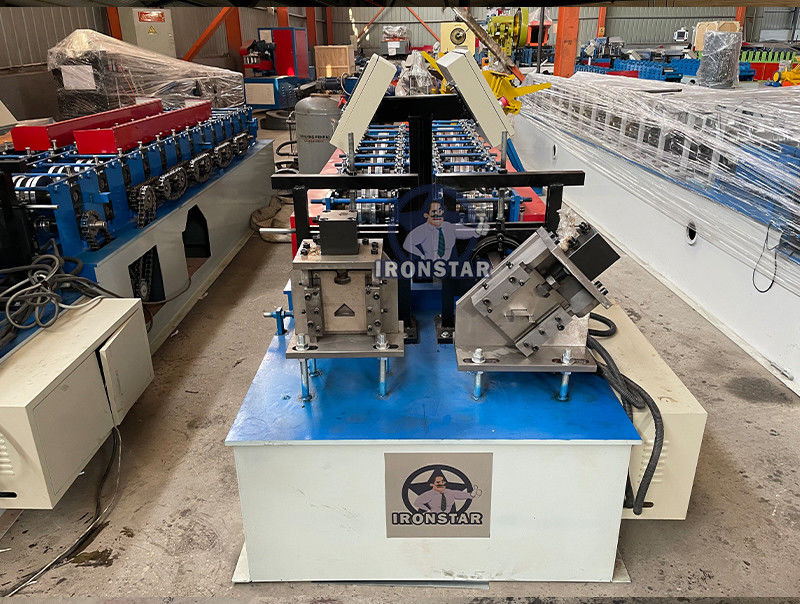 Angle bead and Omega batten 2 in 1 roll forming machine in ethopia
